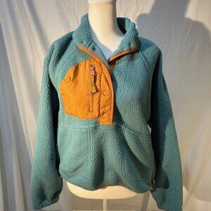 Free People Movement Colorblock Fleece Jacket Women’s XS FP Movement Activewear